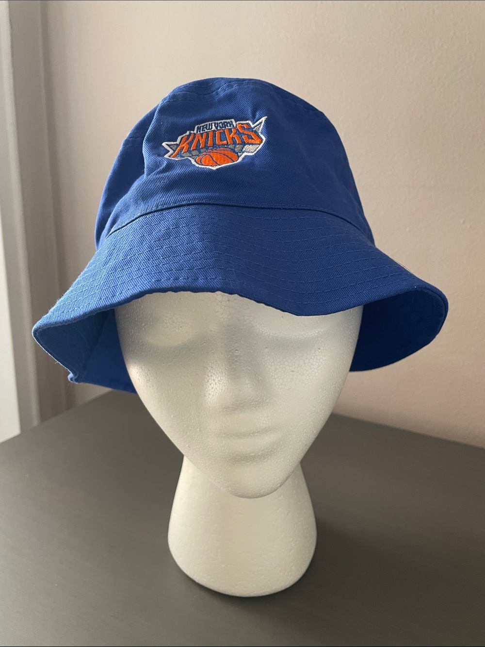 New York Knicks Blue Bucket Hat